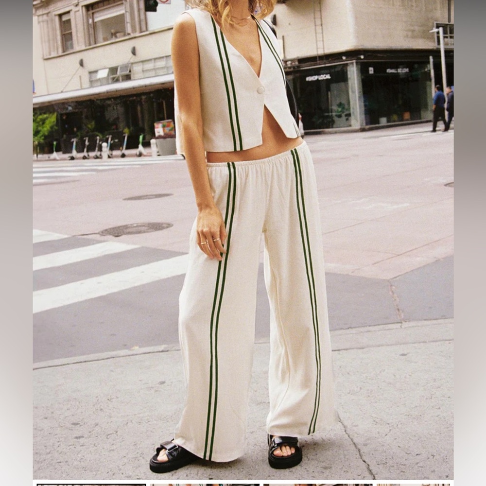 Princess Polly heenny vest top and pants